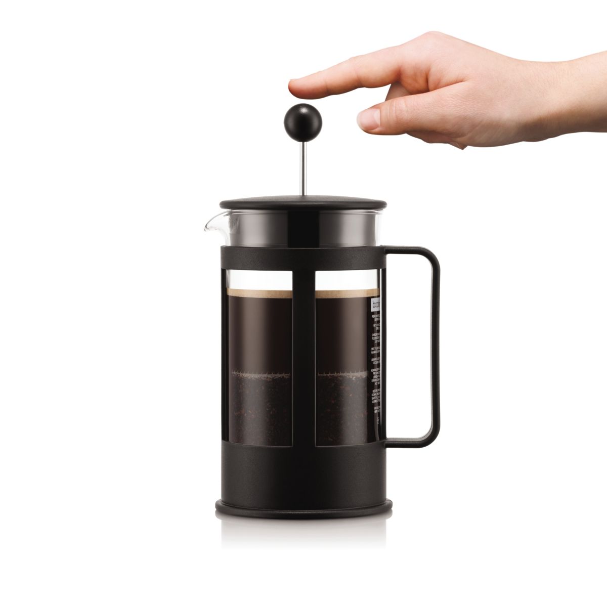 Cafetière à piston BODUM KENYA 8 tasses 1L - 3