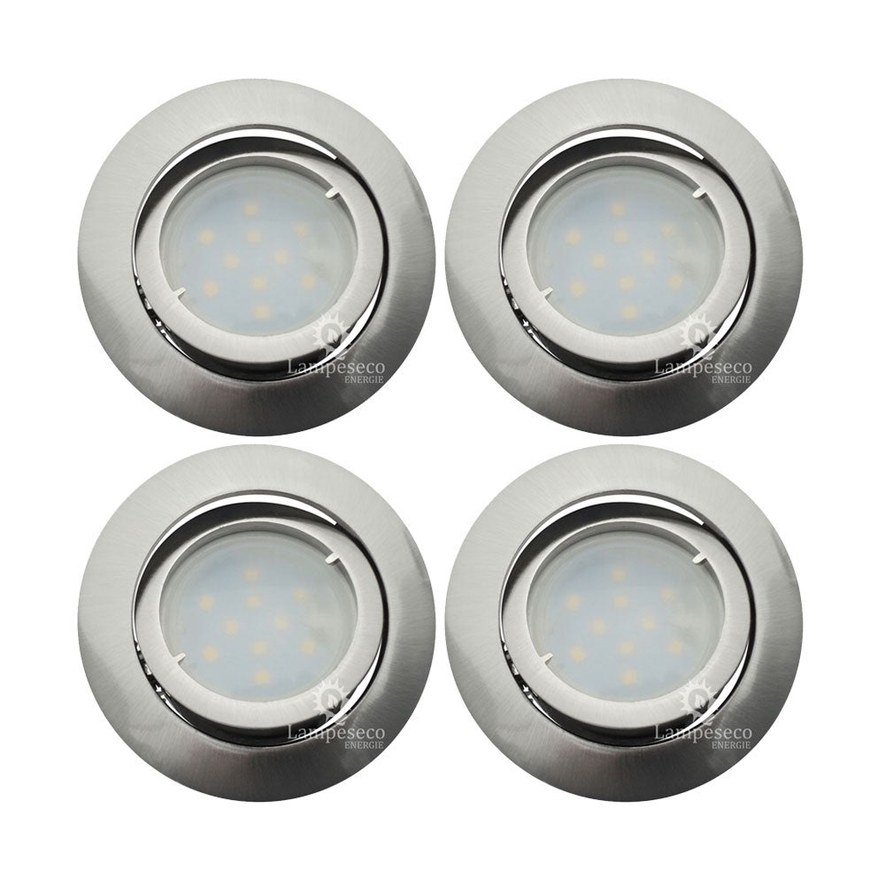Spot LED Encastrable Orientable Blanc Chaud - Équivalent 50W, Référence 1, Neuf, EAN 3700960895193
