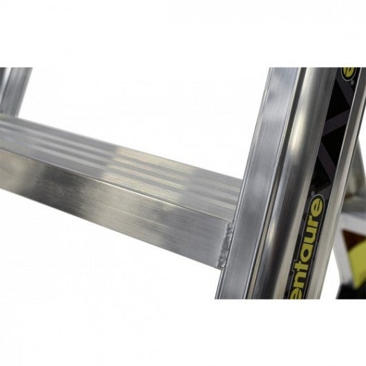 Marchepied aluminium double accès ALPHA 2x4 marches - 4