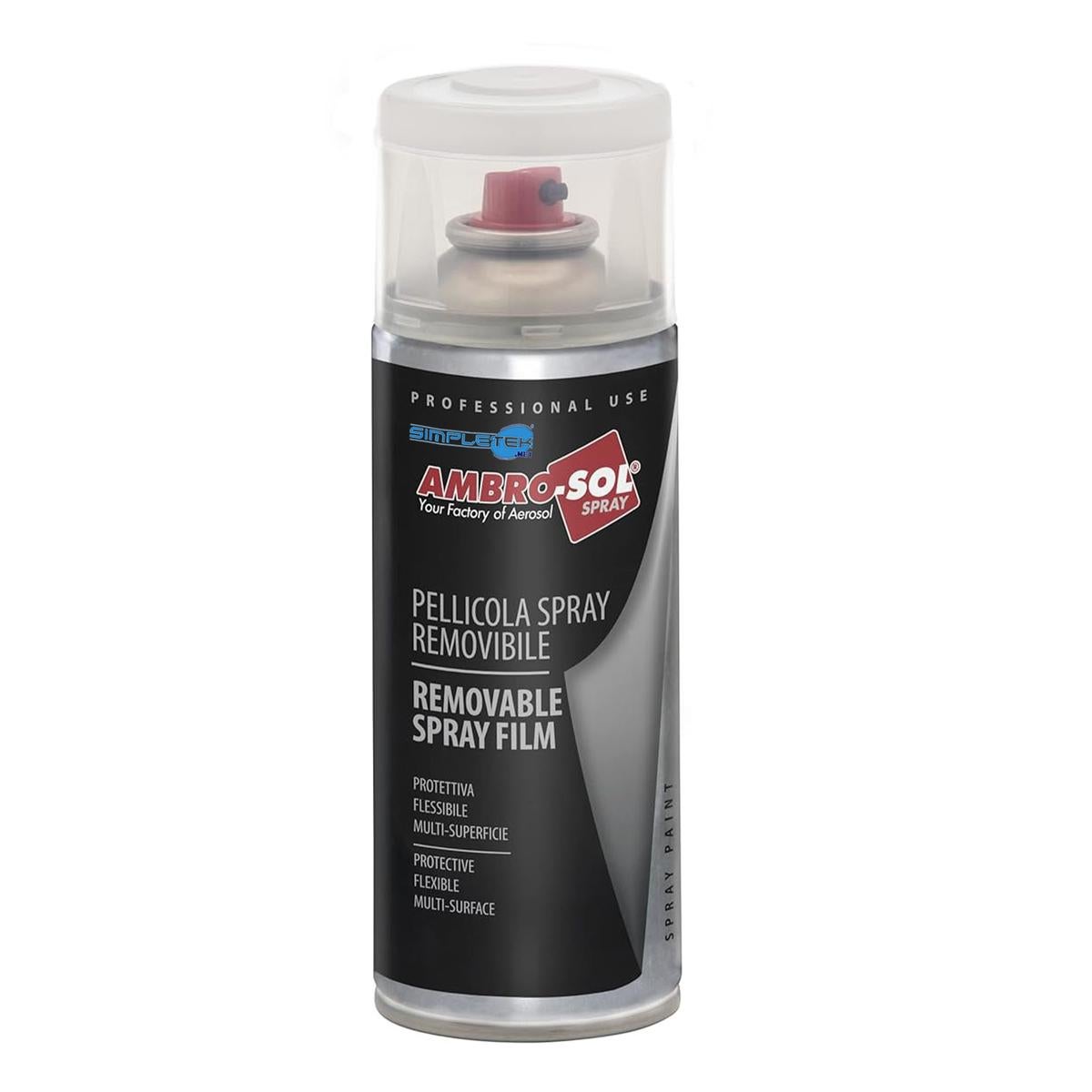 Spray Wrapper Pellicule Transparente Brillante Et Amovible 400 Ml - Neuf
