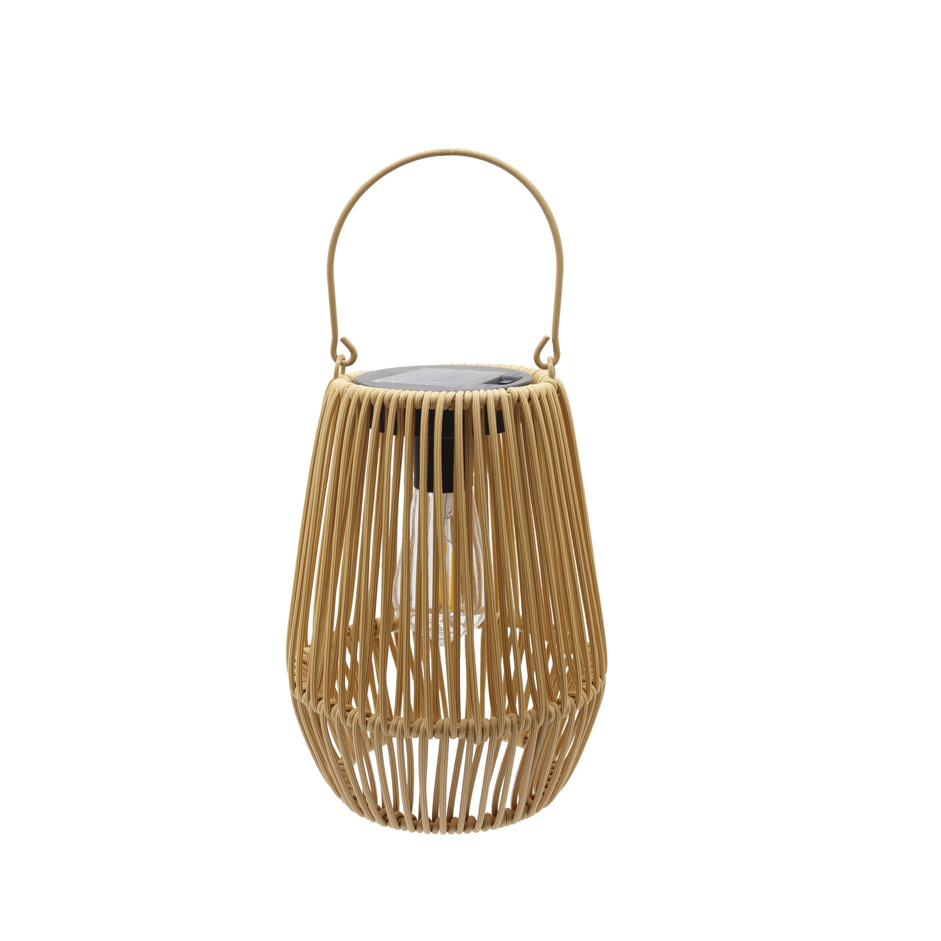 Lanterne solaire de jardin, lot de 2 lampes solaires d'extérieur IP44, faites à la main, idéales pour les jardins, Noël, Halloween et les balcons. - 4