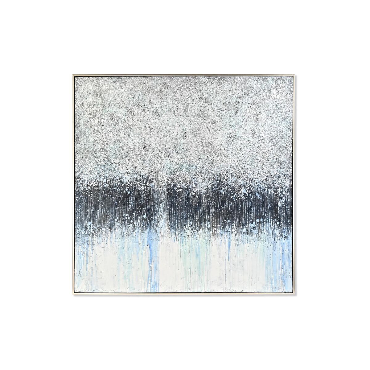 Cuadro dkd home decor 130 x 5 x 130 cm abstracto moderno