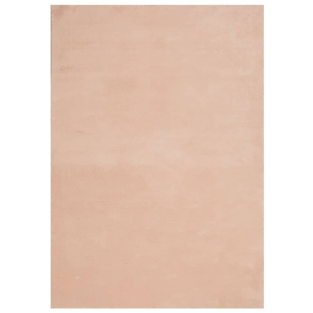 Alfombra de salón | alfombra de pelo corto suave lavable huarte rosado 120x170 cm cfw65836