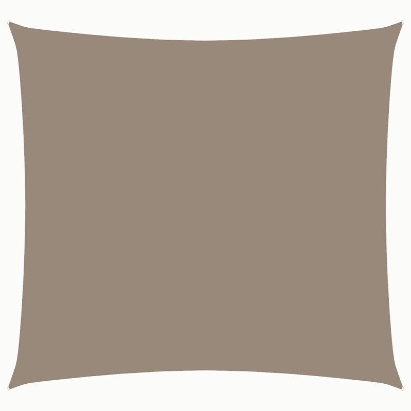 Vela parasole in tela oxford quadrata 5x5 m talpa - 2