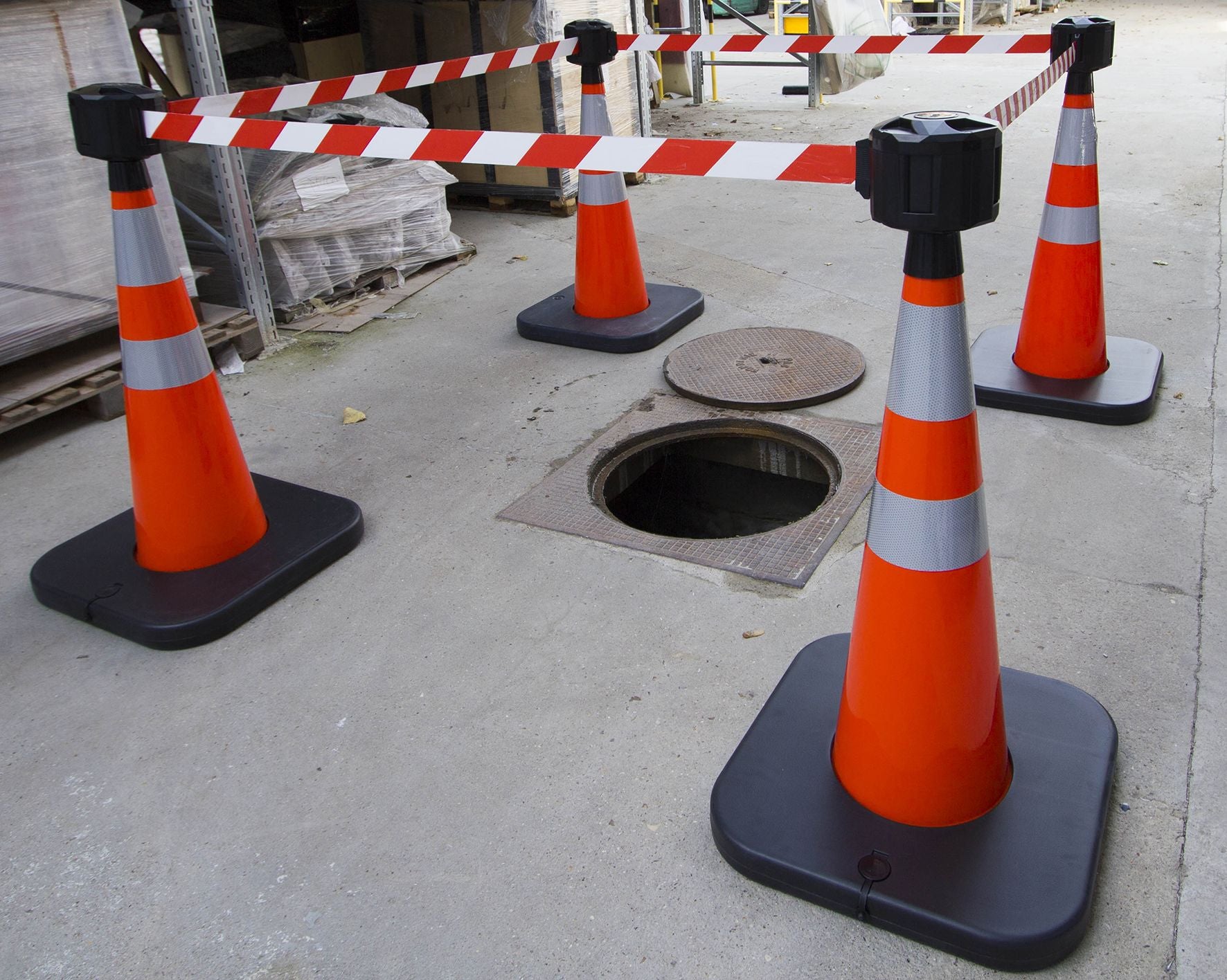 Cône PVC jaune MW Tools VKG900 - 4