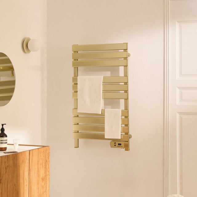 CREATE - WARM TOWEL - Toallero eléctrico de pared 500W sin patas sin estante