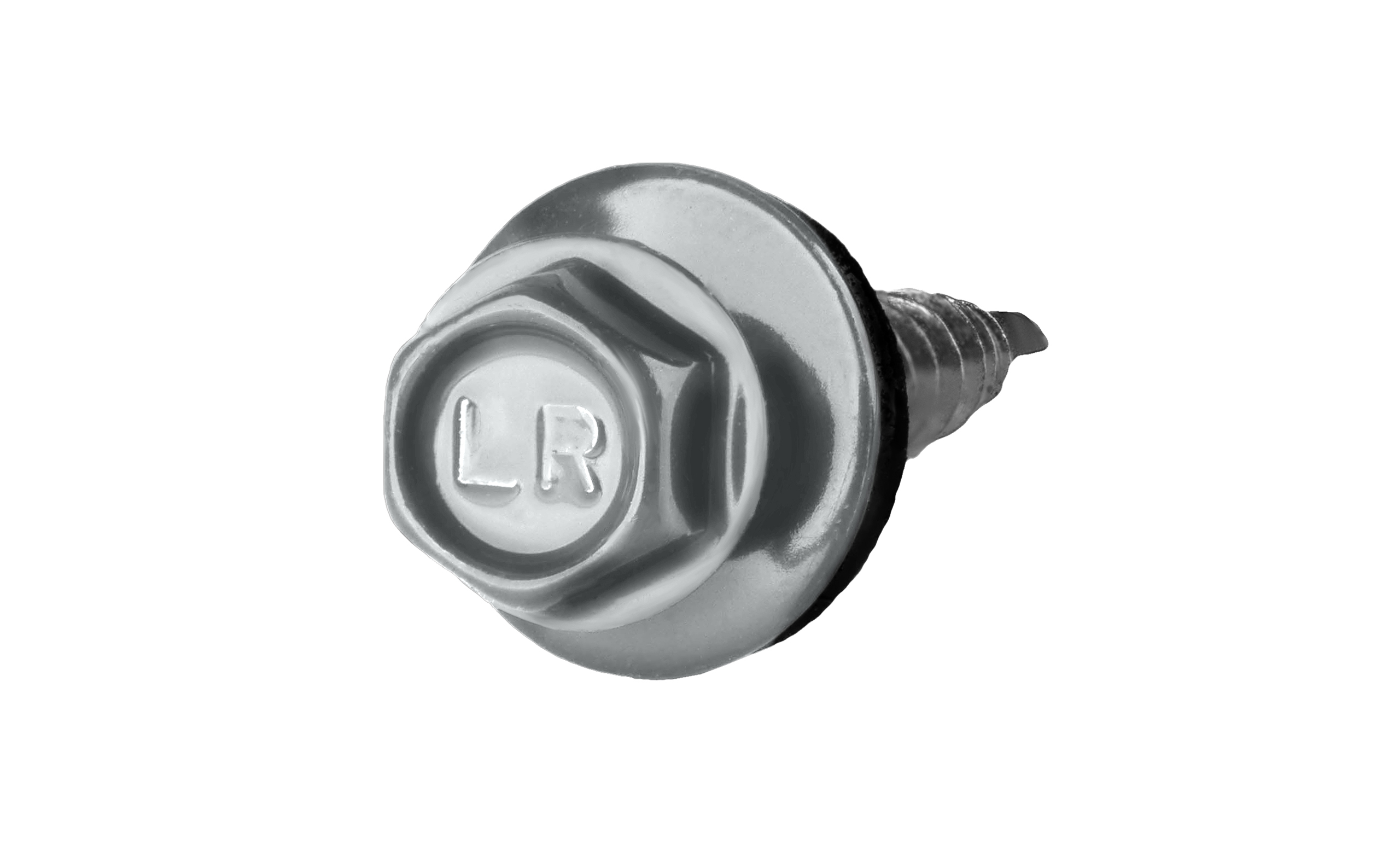 Tornillo autoperforante galvanizado 4,8 x 35 mm con junta de EPDM para chapa ondulada - 3