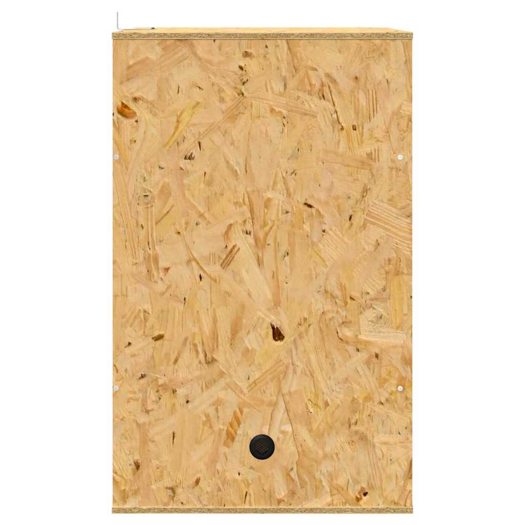 Terrario Marrón 50 x 50 x 80 cm OSB vidaXL - 7