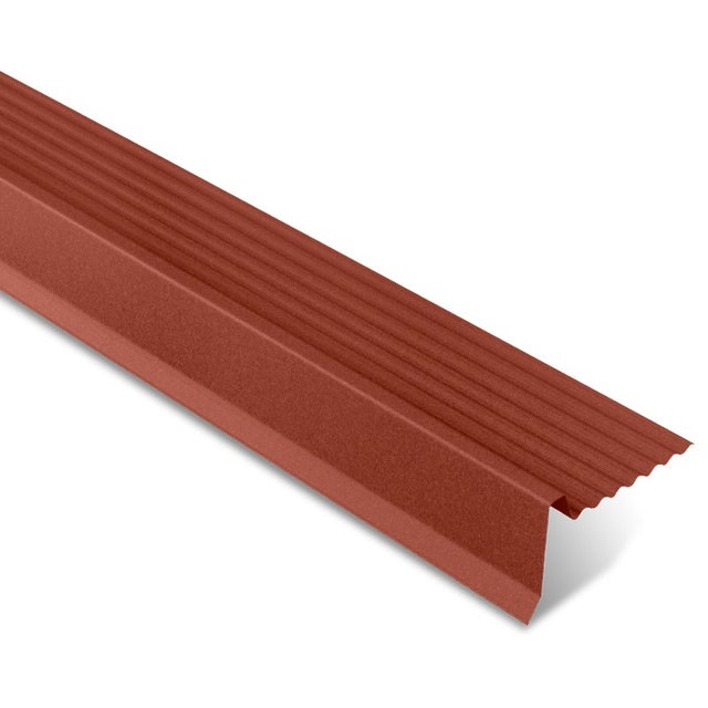 Rive ajustable pour tôle tuile BACACIER Tuile R® Brun mat 2100 mm Longueur