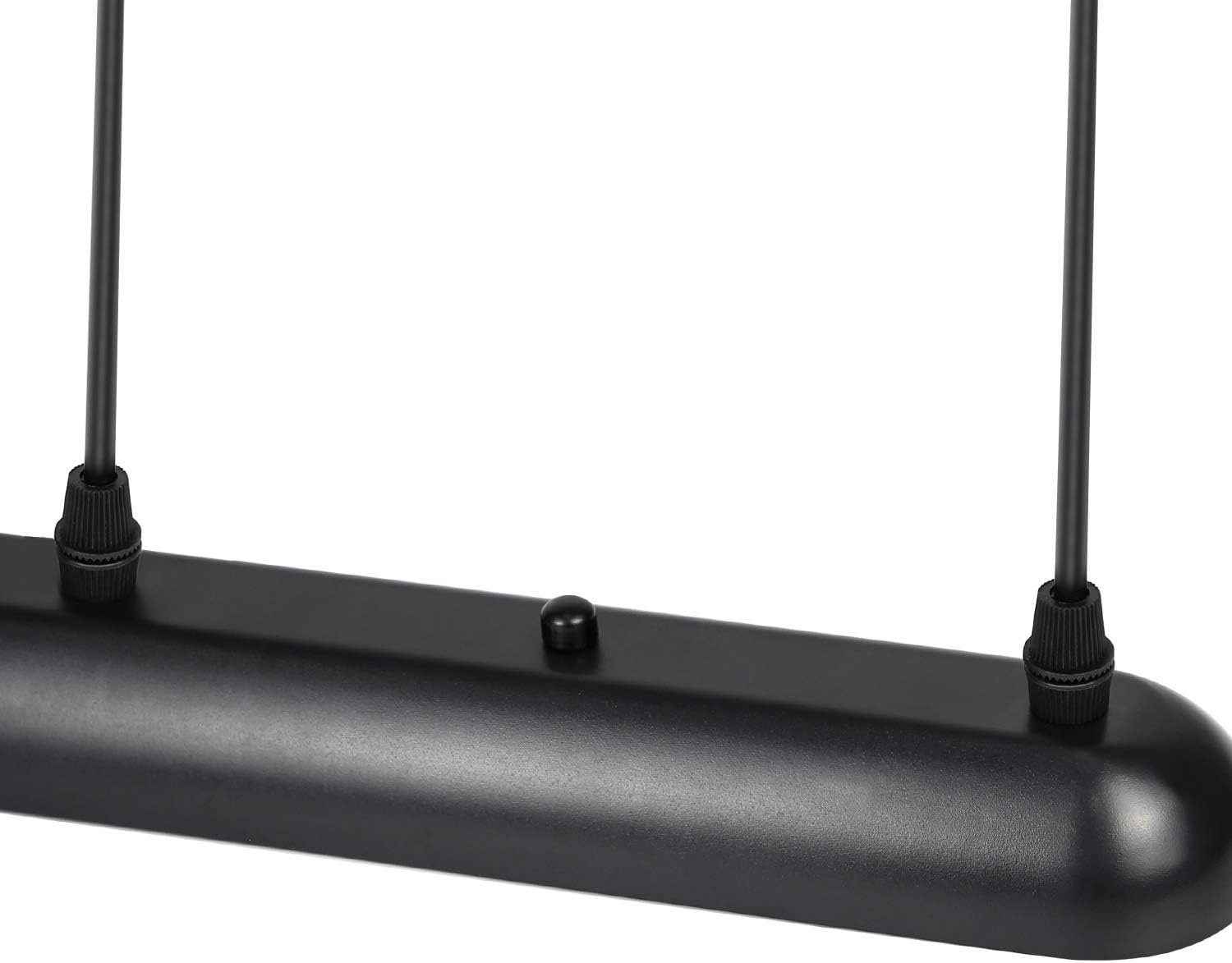 NETTLIFE Suspension de table Vintage noir Lampe de table E27 Lampe de salle à manger Rétro cuisine industrielle - 8