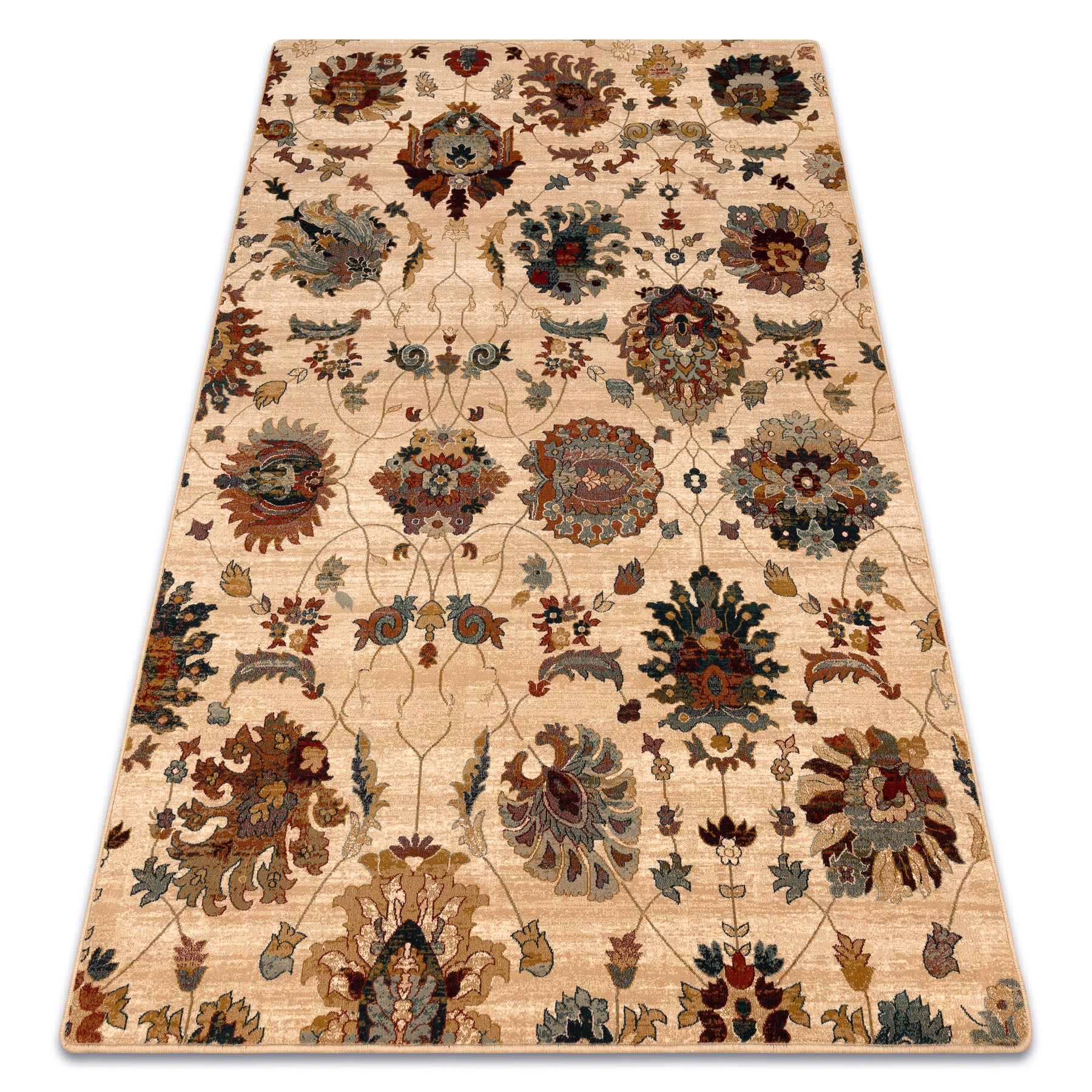 Dywan wełniany SUPERIOR LATICA krem 100x250 cm
