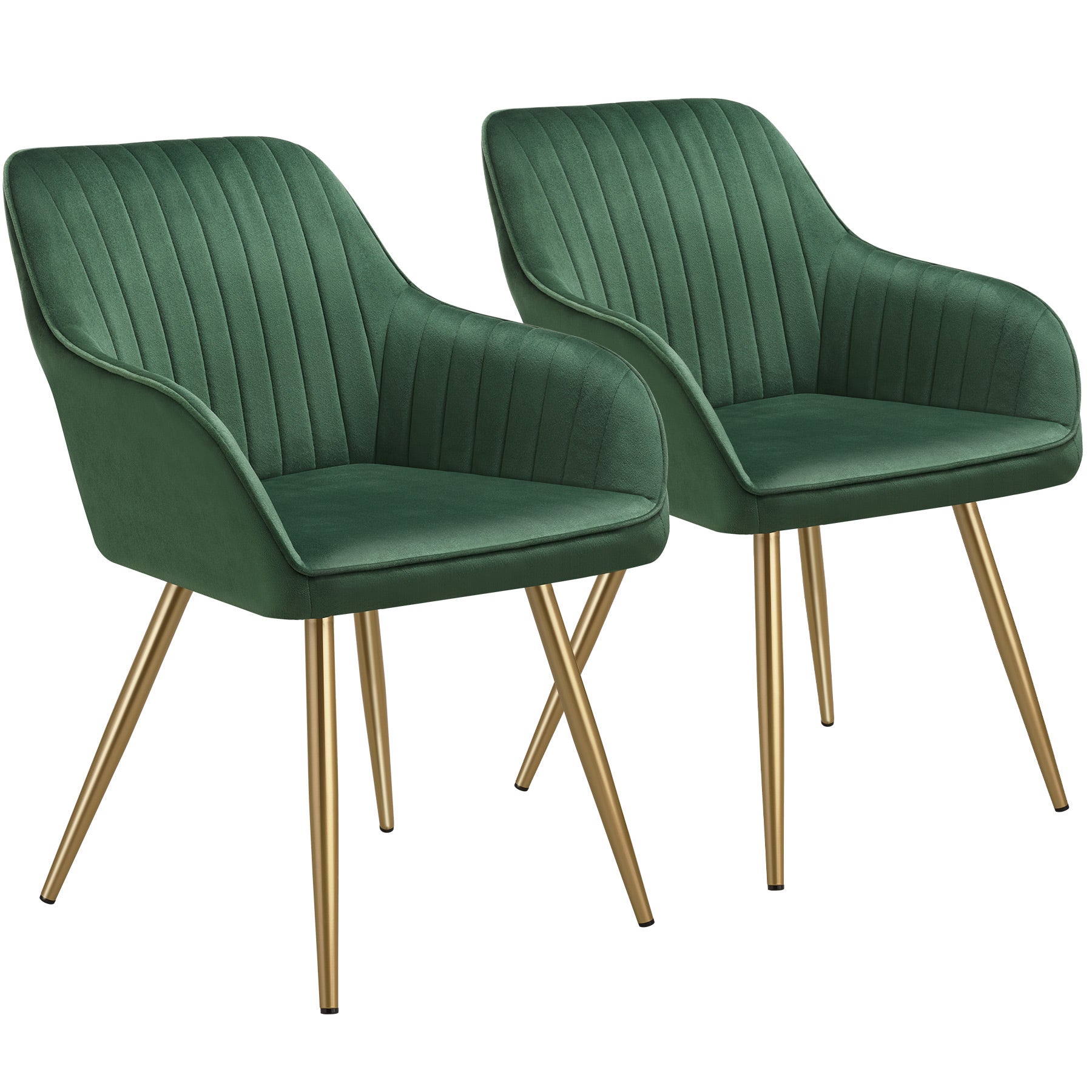 HOMASIS Sedia Da Pranzo In Bambù Naturale - Ergonomica Con Braccioli E Schienale Curvo, Antiribaltamento, 56x54x74cm