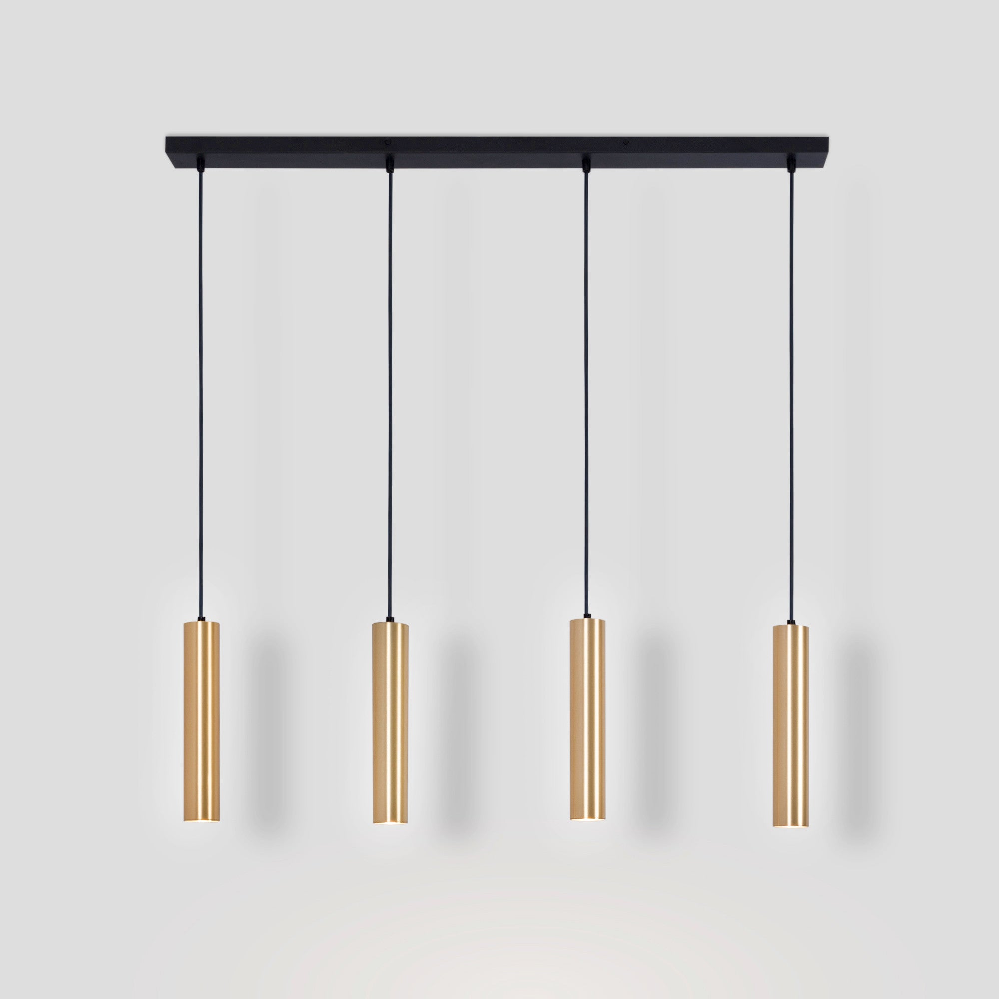 Lámpara Colgante Estilo Minimalista Y Altura Regulable Negro Gala | Maisons Du Monde