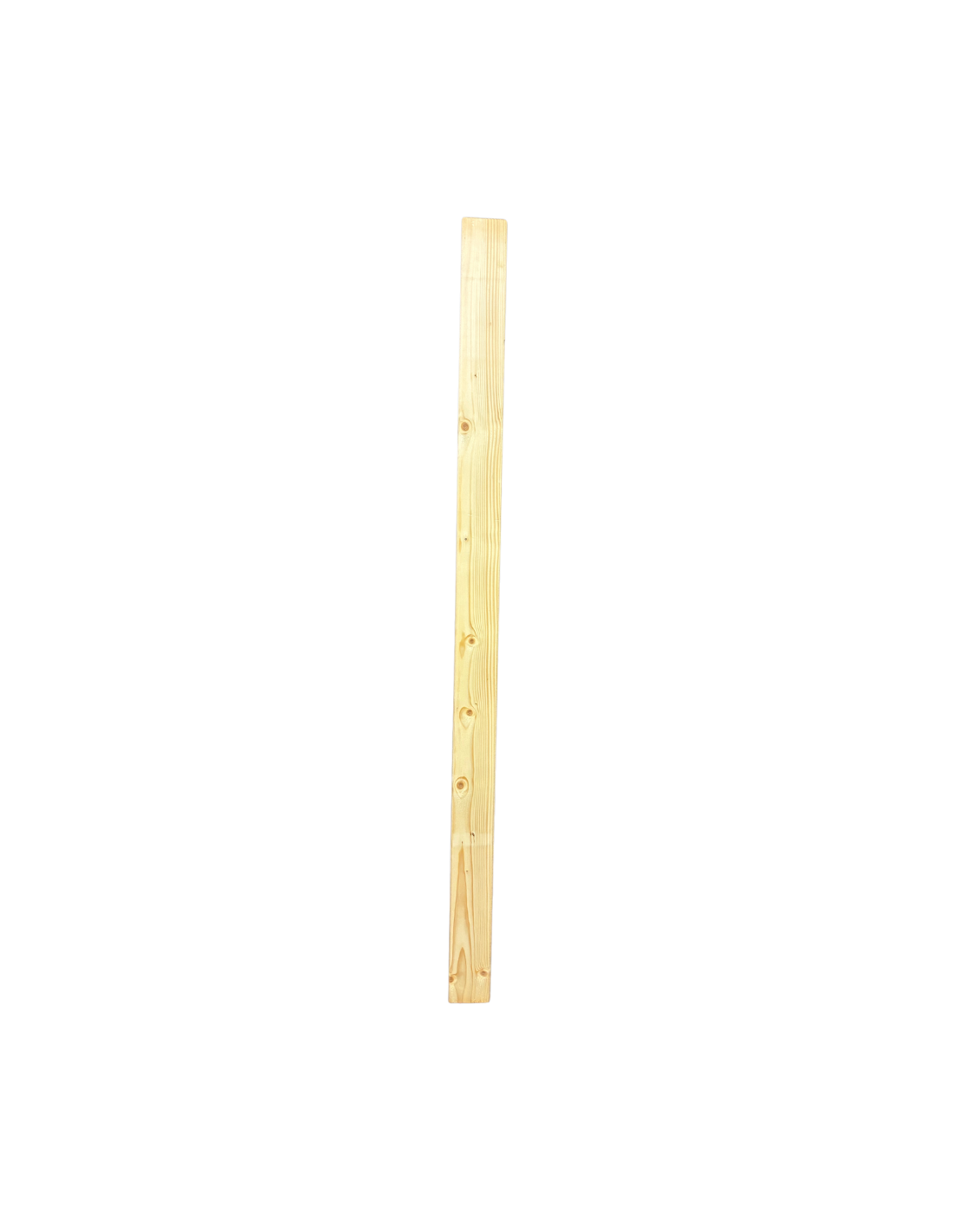 Poteau Droit Balustrade 120 Cm Bois Massif - 4 Essences Sapin L 1207 Cm - 2