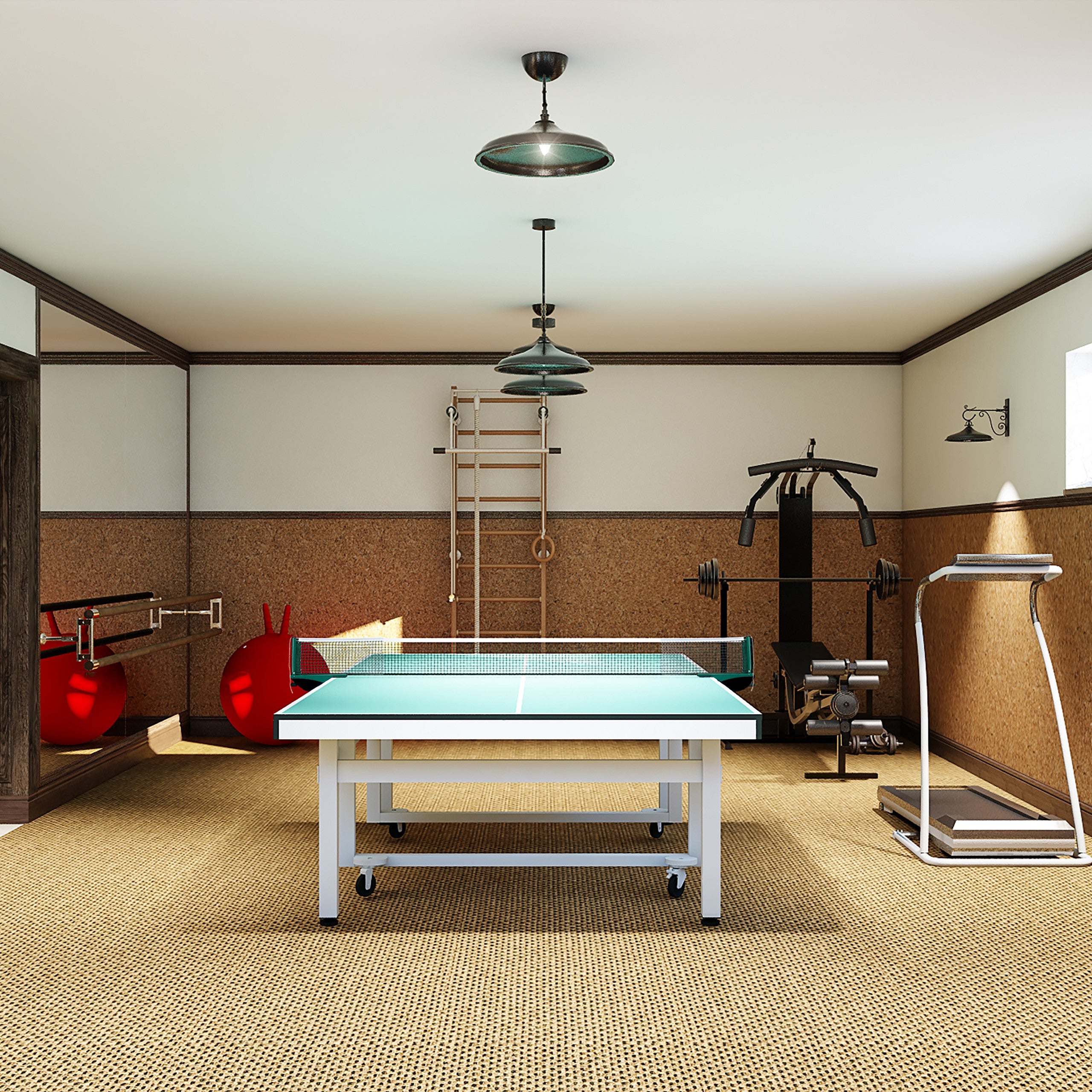 Rete Ping Pong Regolabile - 180cm Per Tavoli Da Interno Ed Esterno, Pieghevole E Portatile - Foto 5