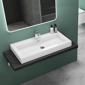 Vasque à Poser Mexicaine Talavera Céramique Bleue - Salle De Bain - Azura