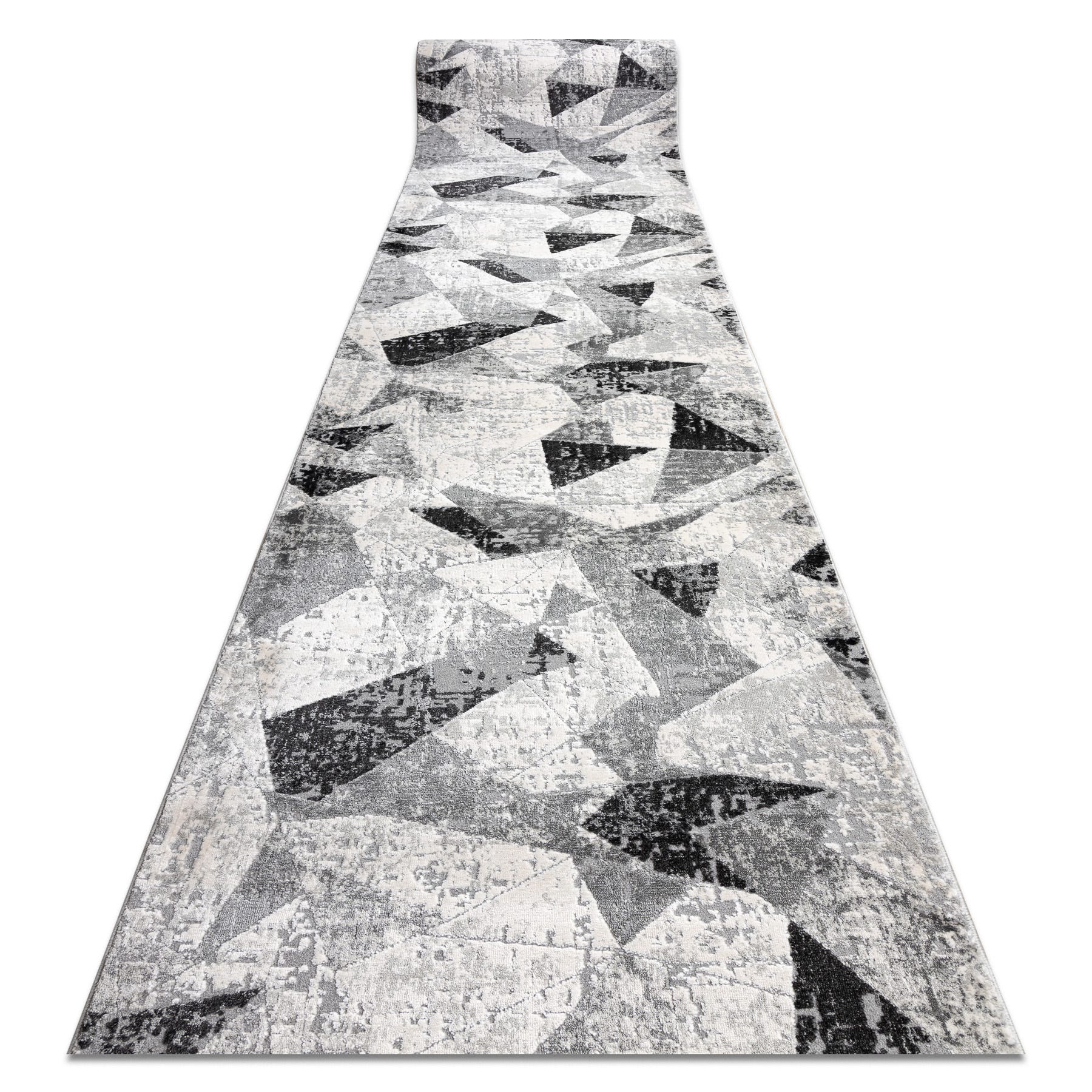 TAPISO Maya Tapis De Couloir Entrée Moderne Bleu Gris Noir Rayures Fin Au Metre 80 X 130 Cm 85980617 TAPISO Maya Tapis De Couloir Entrée Moderne Bleu Gris Noir Rayures Fin Au Metre 80 X 130 Cm 85980617