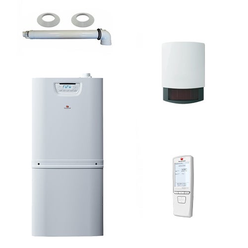 Chaudière Gaz Condensation DuoMax Condens Saunier Duval 30 kW Chauffage + Eau Chaude Ballon 90 L