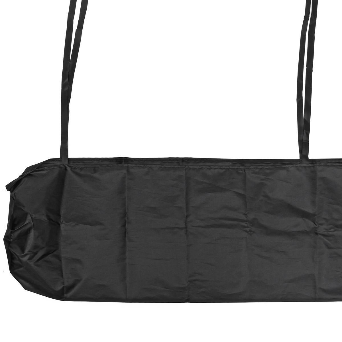 Housse de protection pour store extérieur rétractable en tissu Oxford, imperméable et anti-poussière, 3 m (noir) - 3