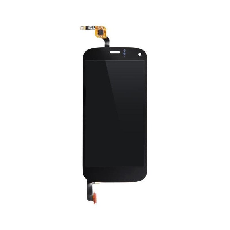 ECRAN LCD OLED & Vitre tactile Noir Assemblés Sans Châssis