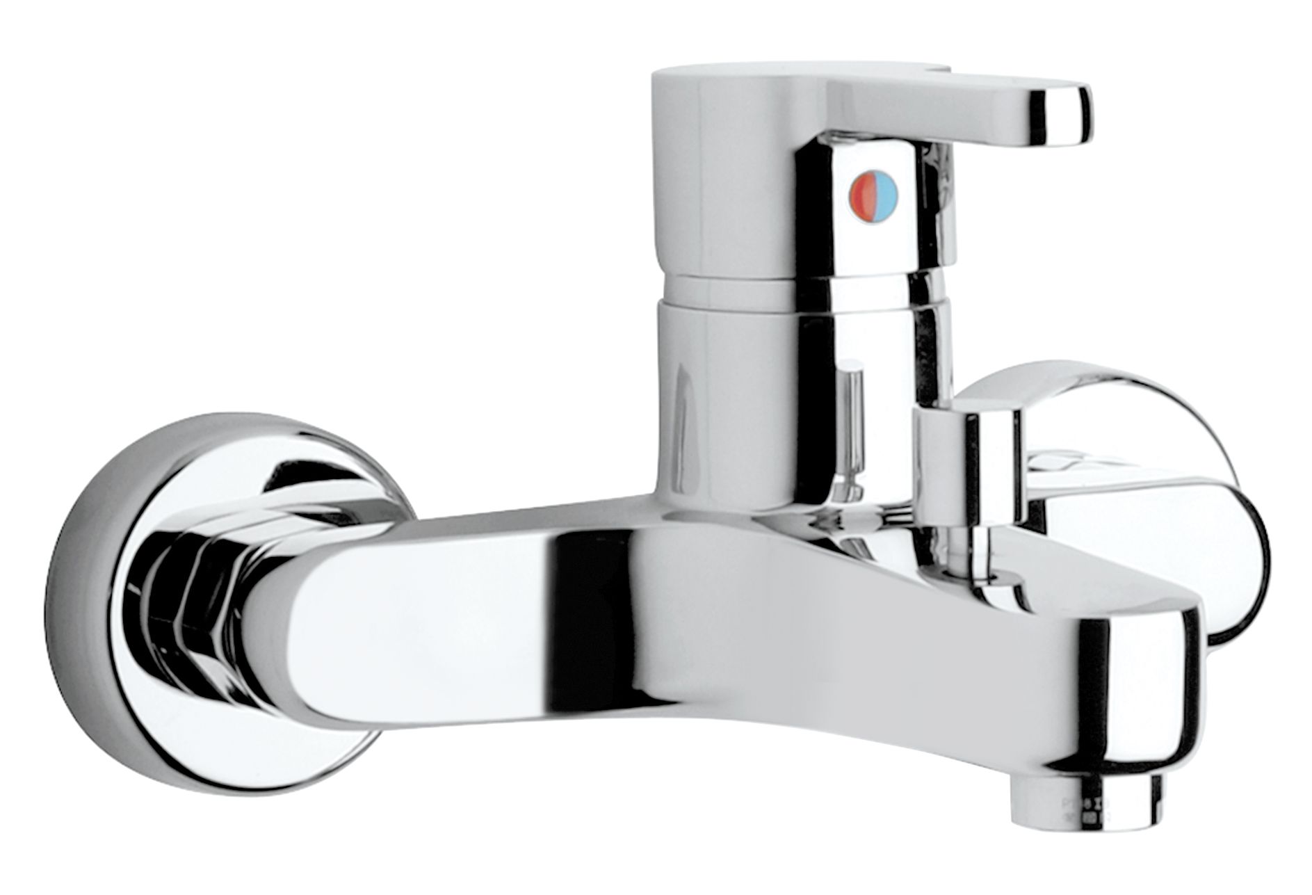 Jednouchwytowa bateria wannowa PAINI Capri chromowana