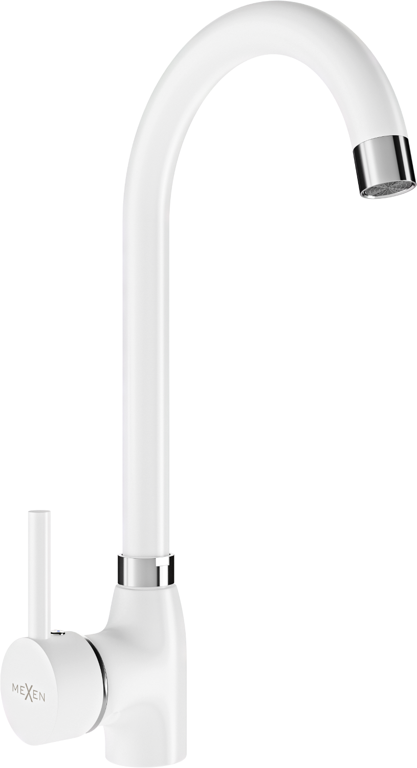 Mexen Telma bateria kuchenna, biała - 670200-20