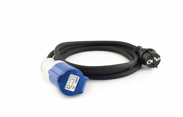Cavo di prolunga in neoprene EN 60309 - 2m - 250V-16A - 2P+T Repamine