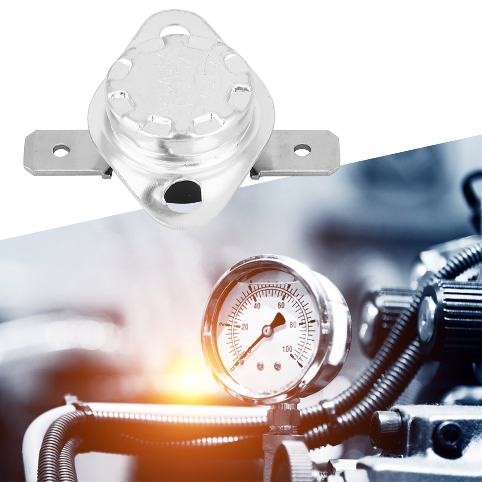 5 pezzi KSD301 250 V 15 A Interruttore termostato Normalmente Chiuso Controllo della temperatura - 6