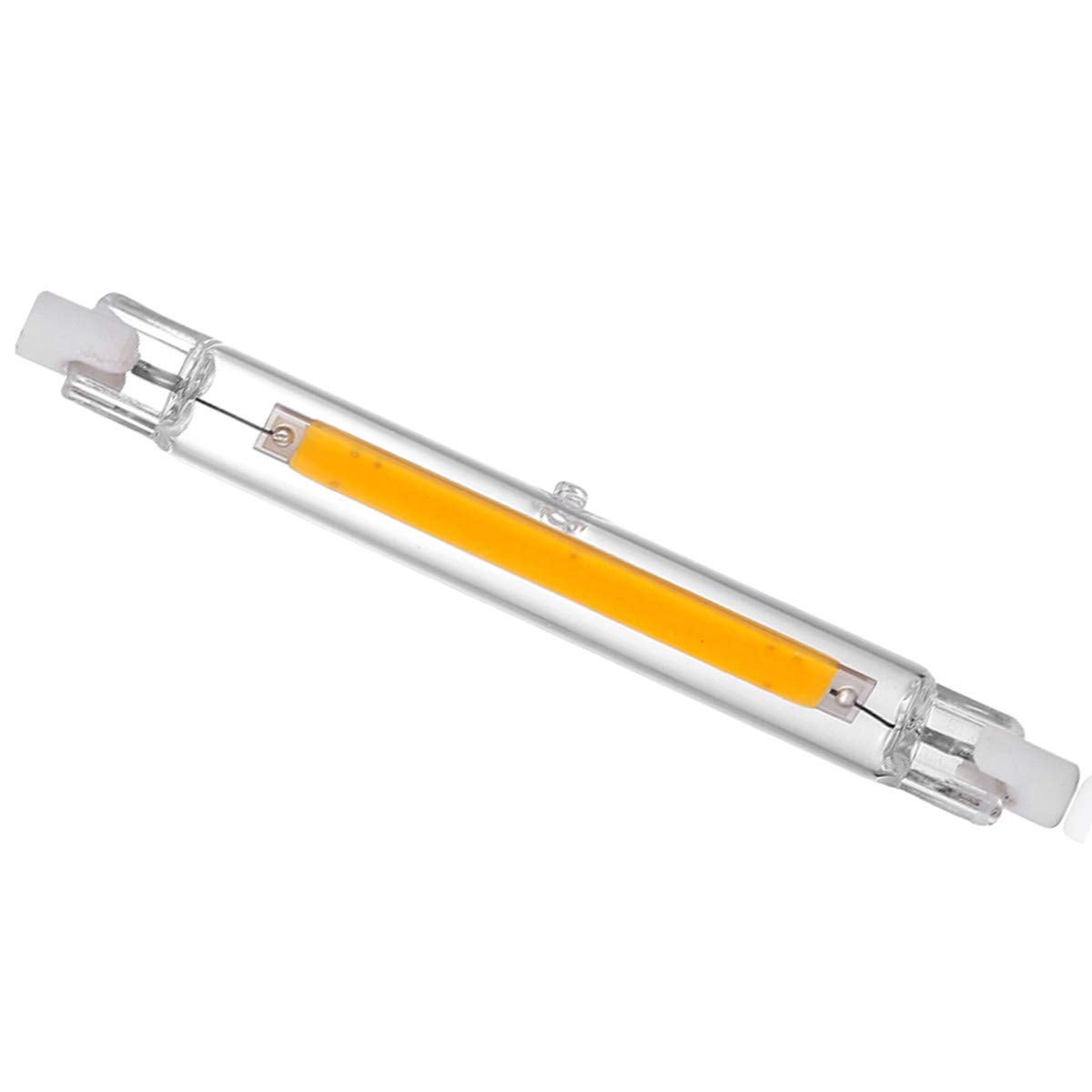 Ampoule LED R7S 118mm 10W Blanc Chaud, R7S LED 118mm Équivalent Ampoule Halogène R7S 100W J118, Éclairage à Faisceau 360 °, Lot de 2 - 2
