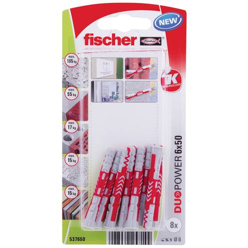 Fischer DUOPOWER 6x50 �ncoras Fixa��o S�lida - 2