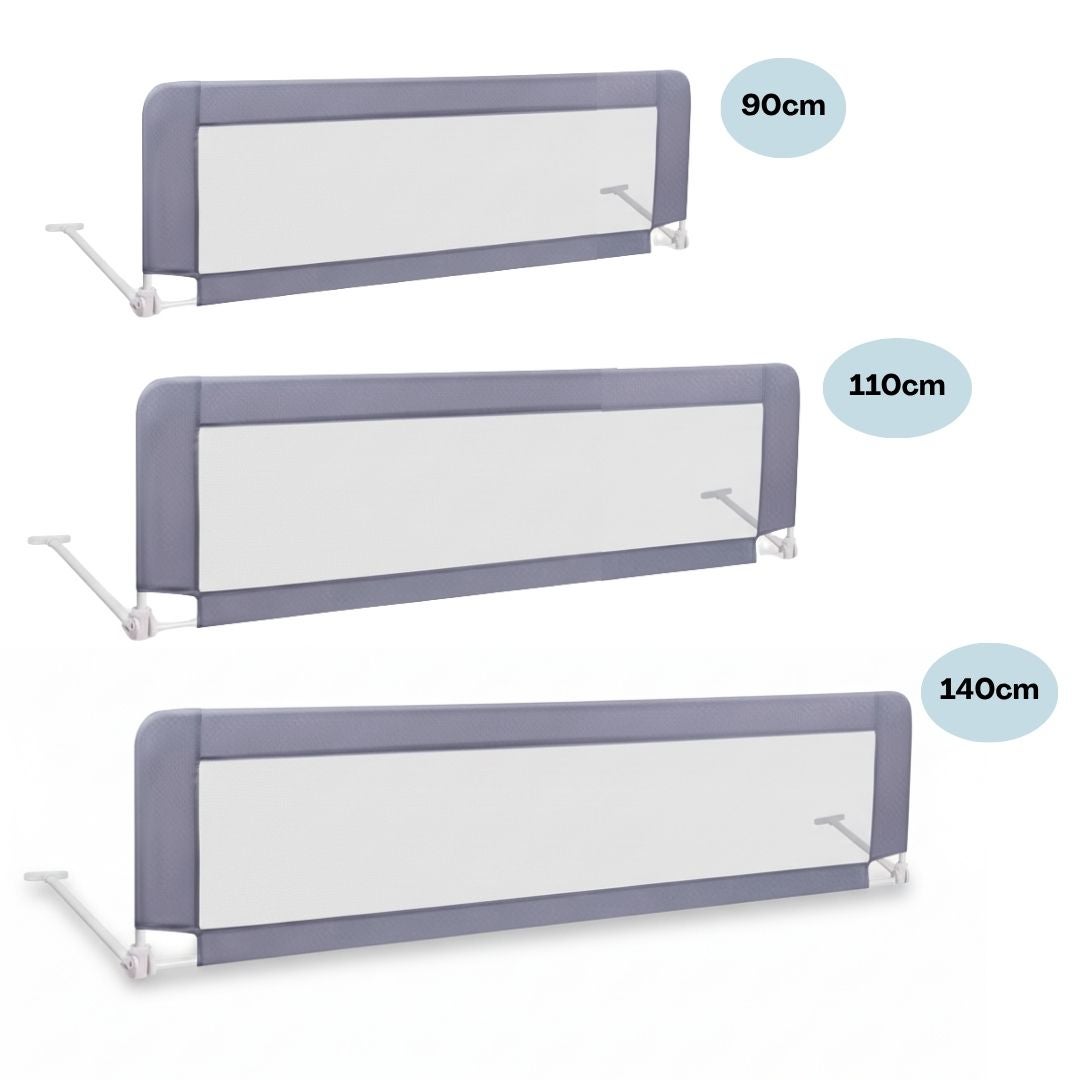 Bathby Barandilla De Cama Infantil 90 Cm – Altura Ajustable, Sistema Abatible, Malla Transpirable, Seguridad Anticaídas - 8