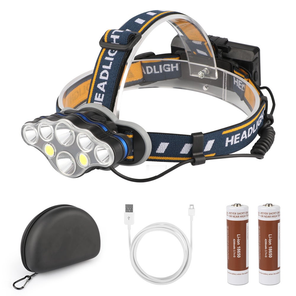Lampe Frontale LED Pivotante 50 Lumens - HEAD #63598 - Neuve Scellée Avec Piles