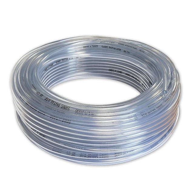 Tuyau en silicone - Tuyau en caoutchouc transparent pour la maison, l'eau potable, l'industrie - 20 mm ID x 26 mm OD, épaisseur de paroi 2,5 mm, longueur 4 m