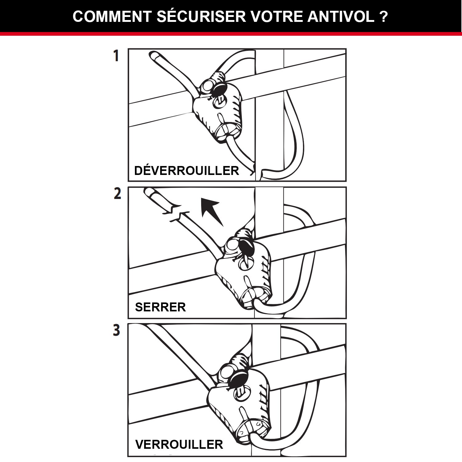 Câble antivol Master Lock Python 8420EURD - 4