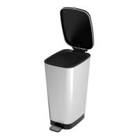 bremermann Cestino 10 l, pattumiera aperta, sacchetto nascosto (metallico bremermann Cestino 10 l, pattumiera aperta, sacchetto nascosto (metallico