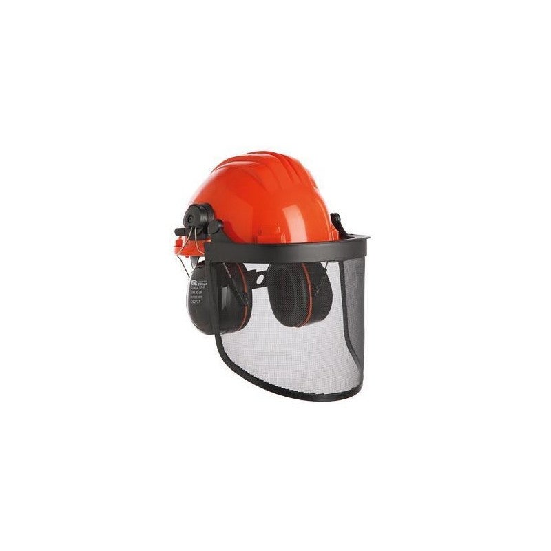 Casque De Chantier CE Avec Visière Intégrée Et Cache-oreilles - Sécurité Renforcée Pour Le Travail En Extérieur