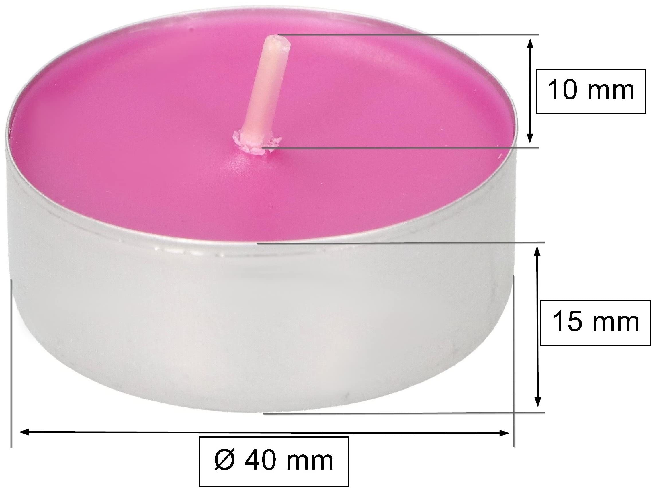 Zestaw tealight podgrzewacze świeczki zapachowe wkłady - 12 szt. - KOTARBAU - 2