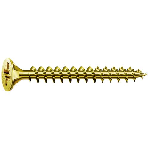 Vis agglo SPAX SeKo cruciforme Z 2,5x 25 galvanisé Jaune HP (Par 1000) - 2