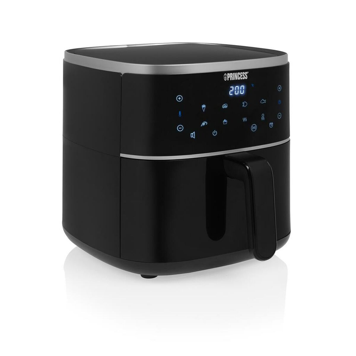 Princess Freidora Sin Aceite 182238 Negro , Leroy Merlin