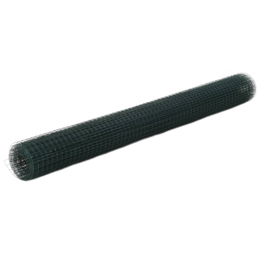 Composteur Grillagé HOME IT Garden 567 Litres - Acier Vert, 90x90x70 Cm, Pour Déchets Jardin Et Enclos Animaux