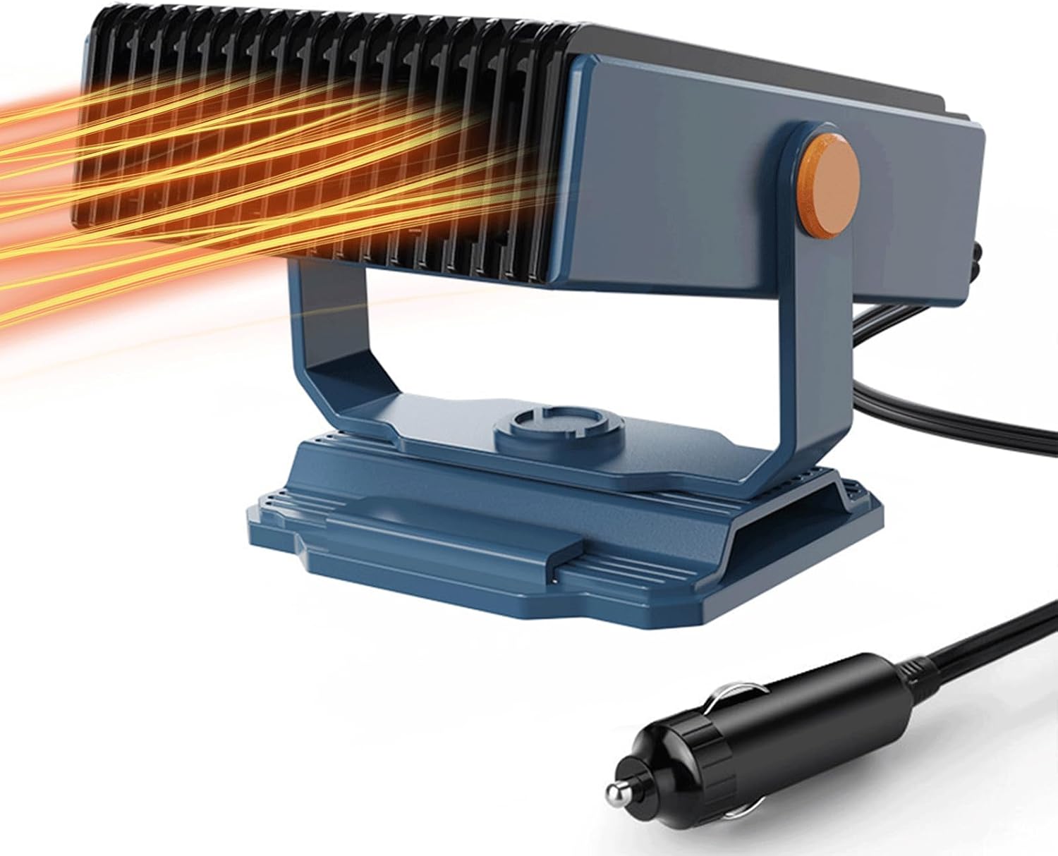 szt. 12 V ogrzewacz samochodowy, 2 w 1 odmrażacz i odmgławiacz, przenośny ogrzewacz samochodowy 150 W, obrót o 180°