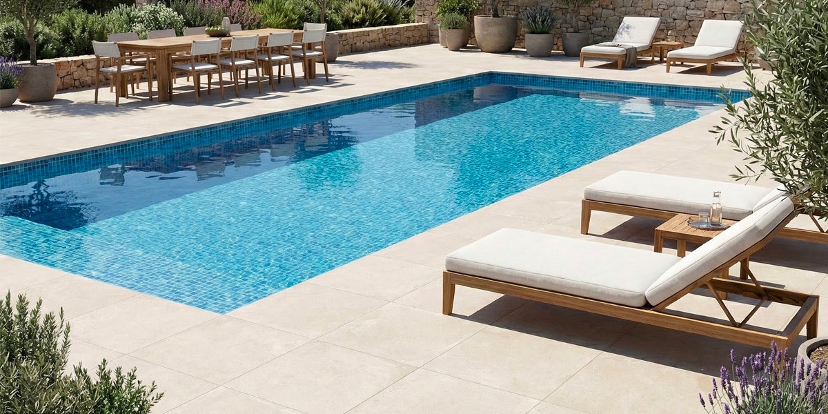 Dalle extérieur sur plots Alpilles 2.0 grège R11 60x60 cm - Réflex Boutique - 3