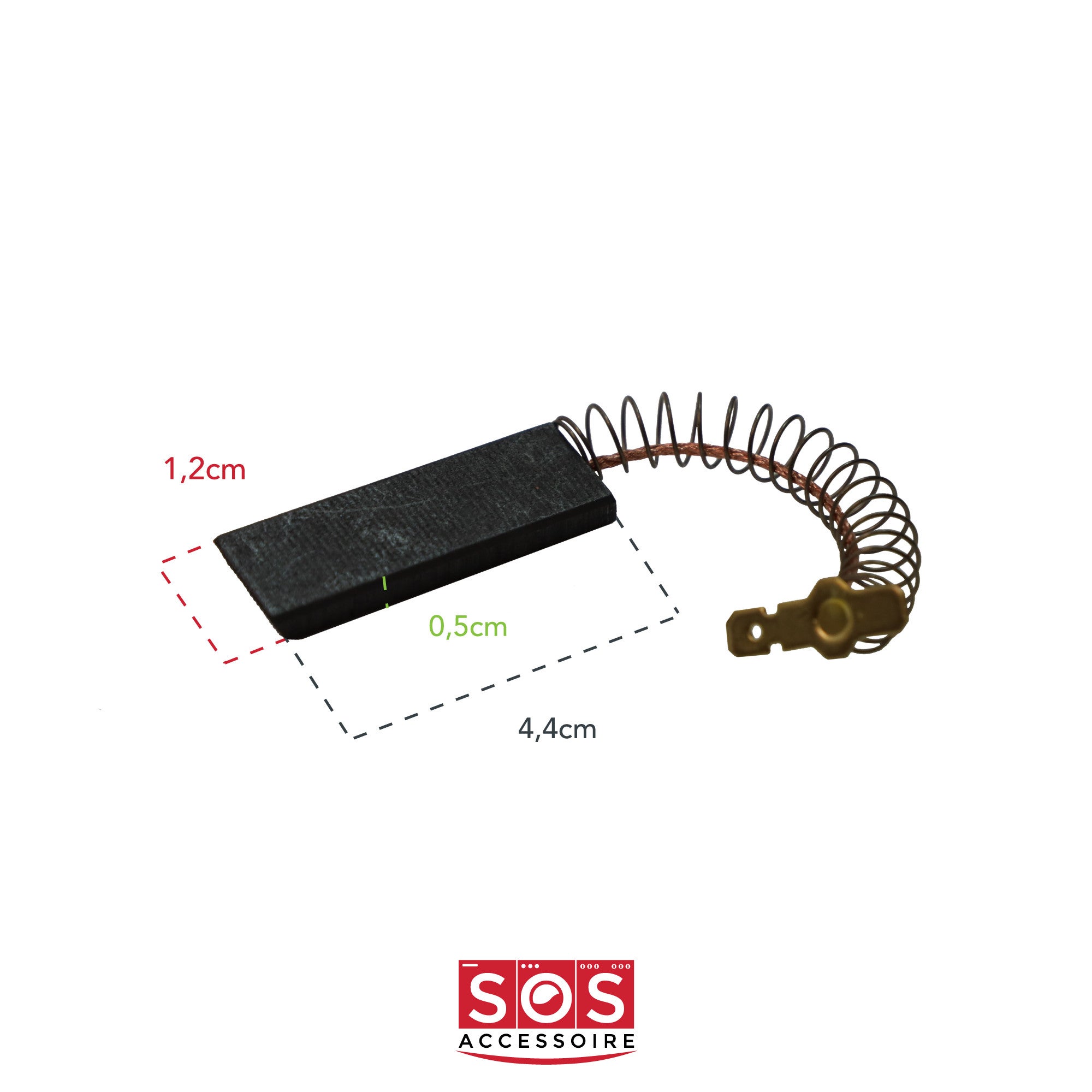 KIT 2 CARBONCINI MOTORE UNIVERSALI BOSCH SIEMENS AEG - Foto 5