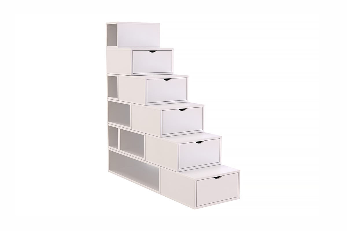 ManLee 40pcs Connecteurs Cube Plastique ABS Blanc - Raccords Pour Meubles De Rangement Modulaires