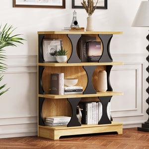 Bibliothèque Arbre ComfortCove 5 étagères - Rangement Design Blanc Pour Salon/chambre