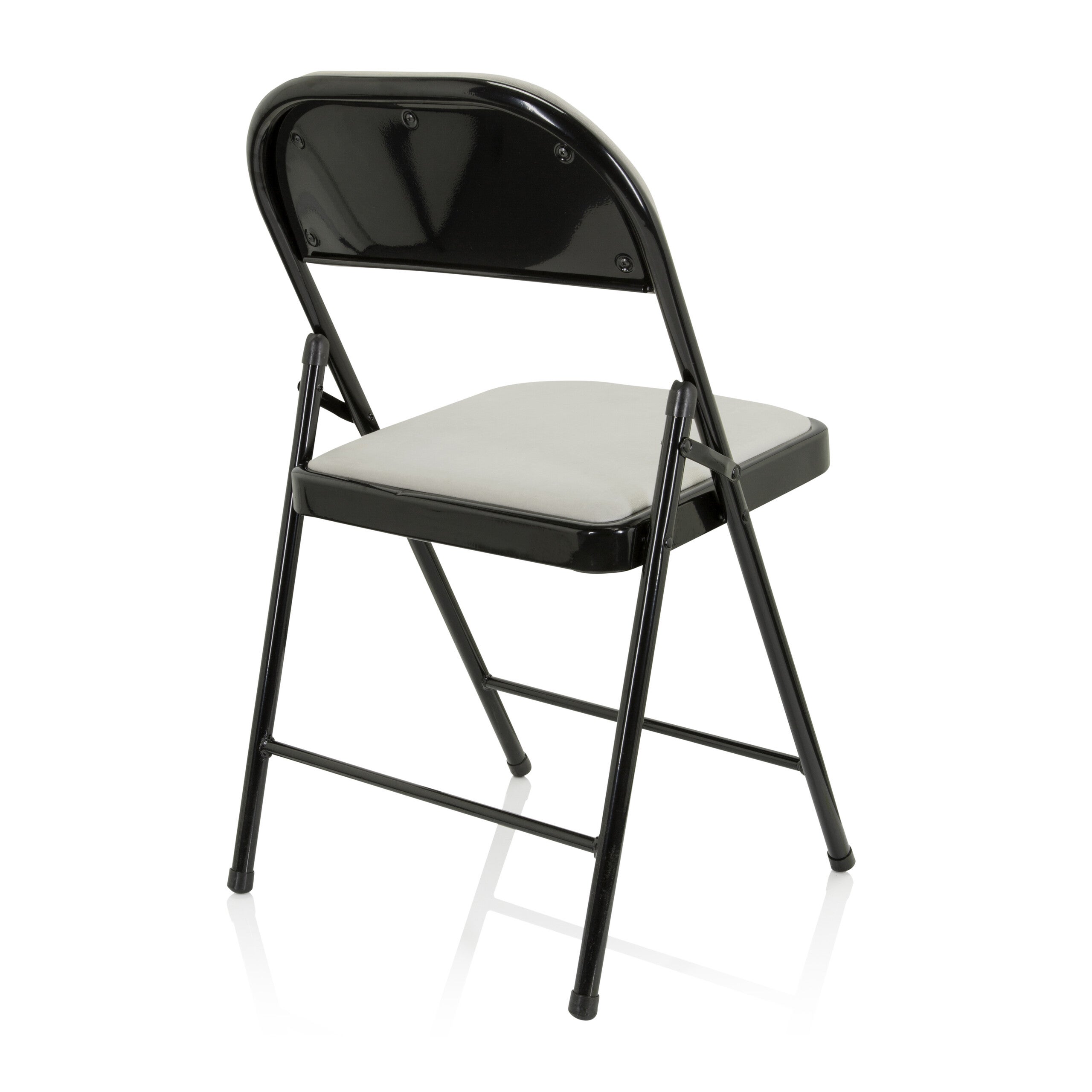 Sedia da conferenza / Sedia pieghevole / Sedia da visitatori TUDELA I velluto bianco hjh OFFICE - 9