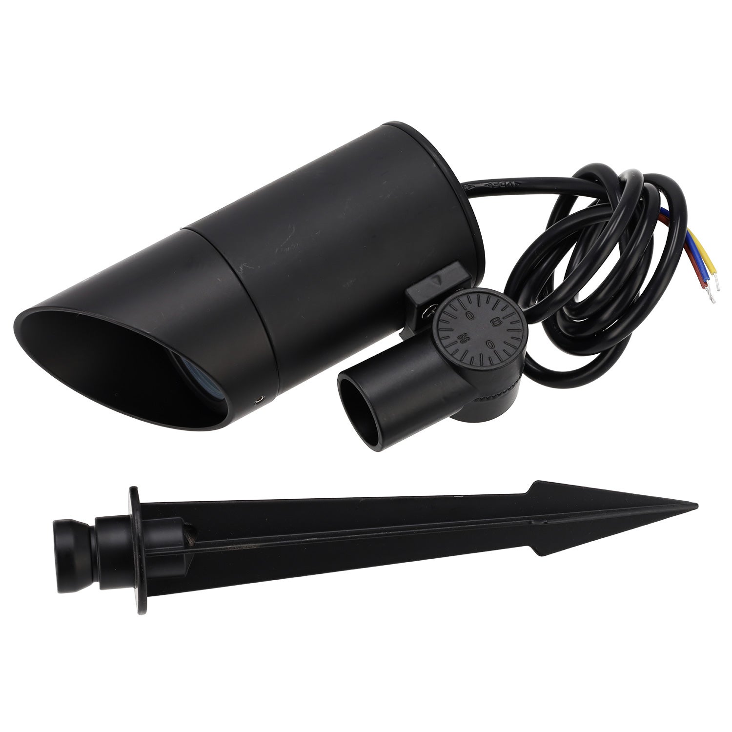 Projecteur LED de jardin avec piquet 18W 60º IP65 3000K Finition noire - 5