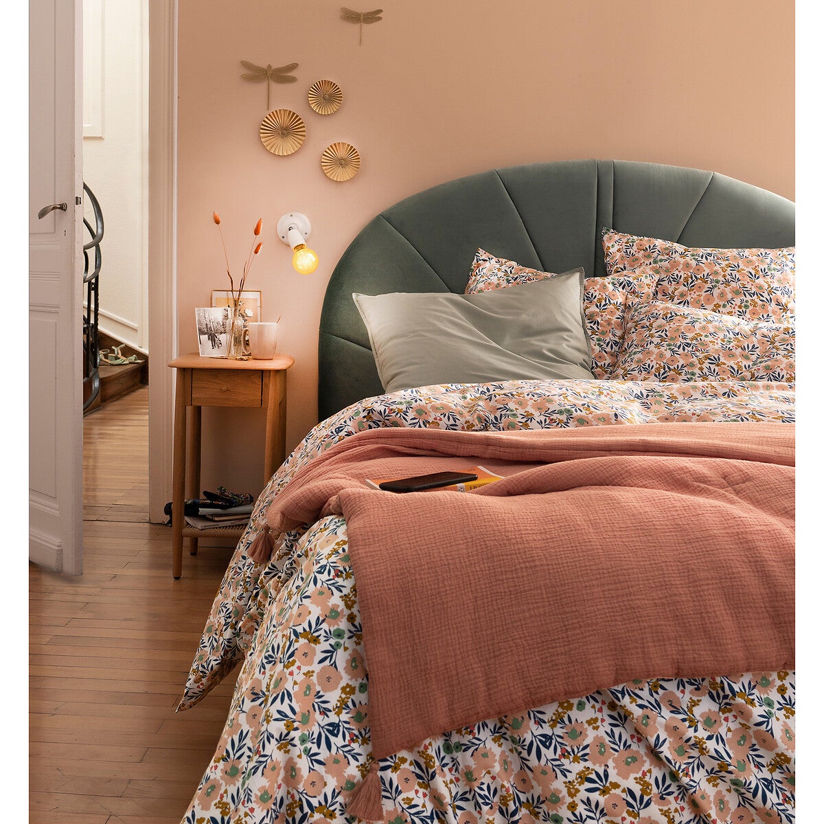 Housse de couette en percale de coton, Ohara - Imprimé - 260 x 240 cm - 2