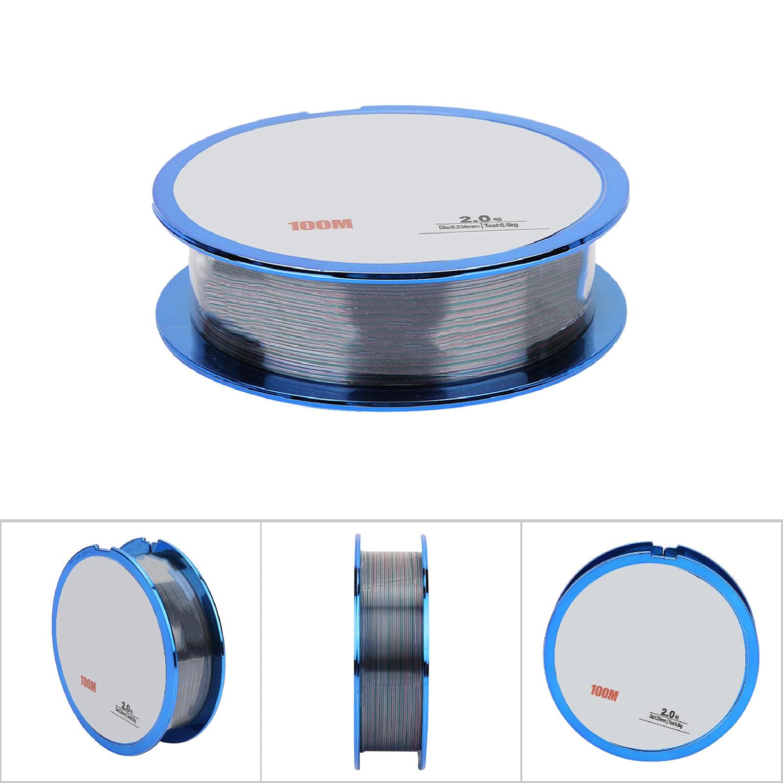 Fil de pêche en nylon haute résistance, accessoire pour moulinet de leurre, longueur 100 m - 9