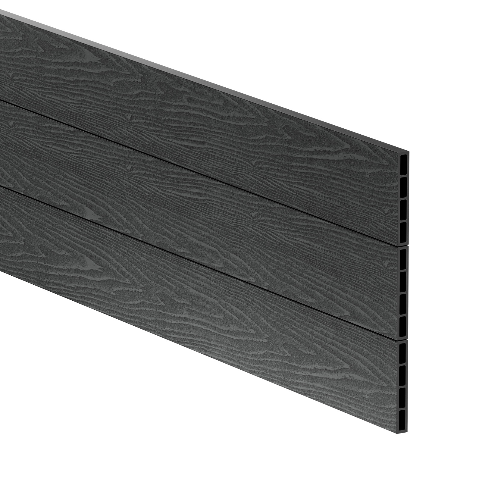 Sztacheta kompozytowa ze strukturą drewna, NORDECK Hageline, Antracyt 150 x 20 x 2200 mm